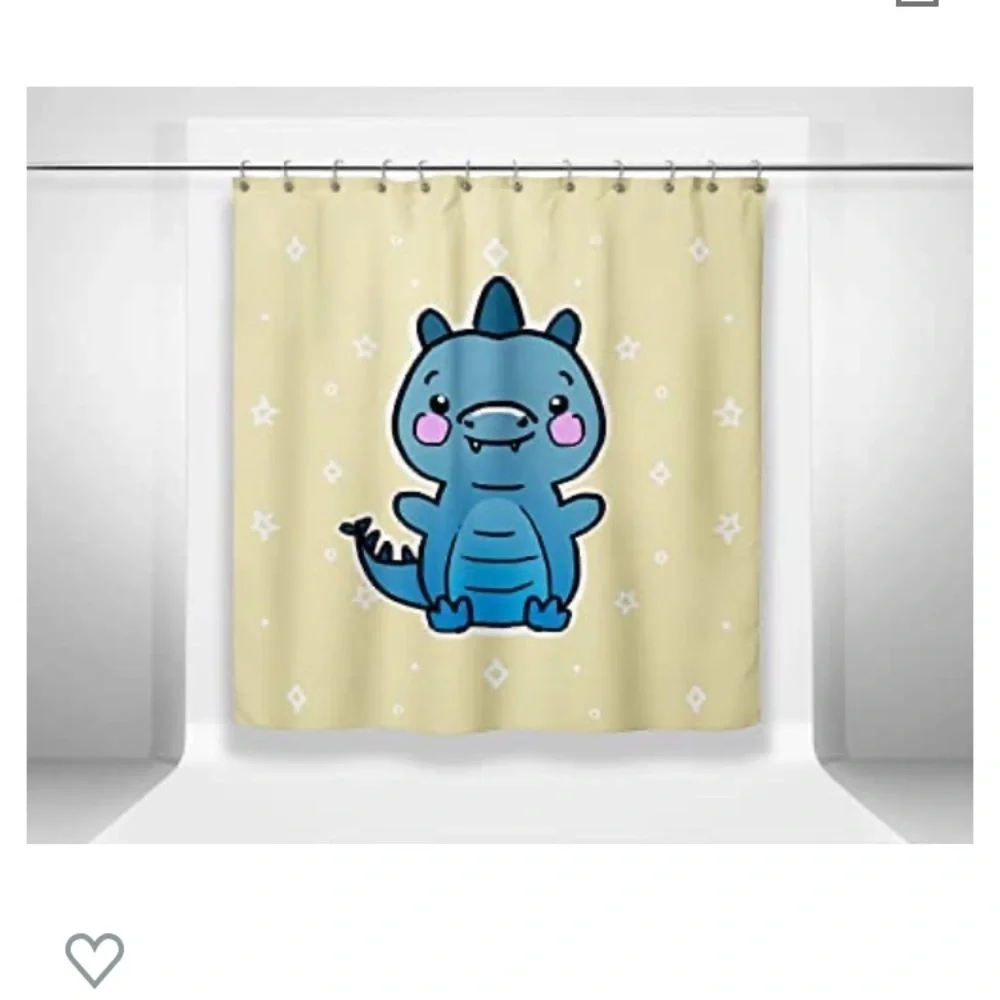 NWOT kids dinosaur 72x72 shower curtain.
